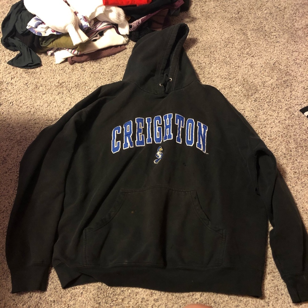 black creighton hoodie